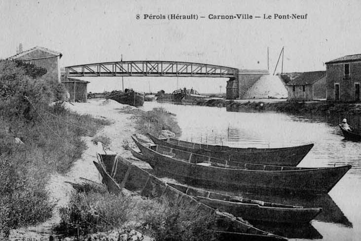 Barques devant le Pont Neuf