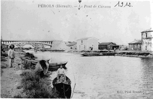 Le pont Lambert en 1912
