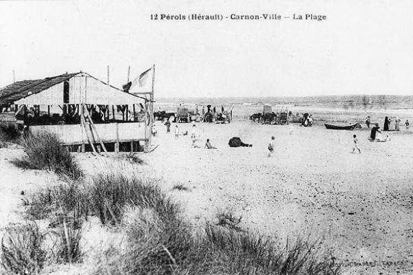 La plage de Carnon